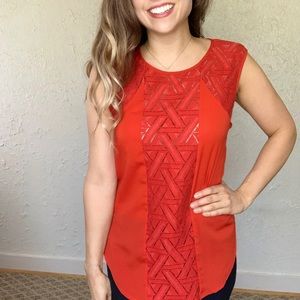 Banana Republic Red Tank Top